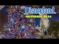 HOLIDAY SEASON at Disney California Adventure | DCA Tour November 2024