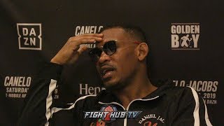 DANIEL JACOBS "I DON'T WANT NO CONTROVERSY, I'M COMFORTABLE WITH THE JUDGES & REF"