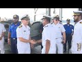 Two Australian Naval ships arrive at port of Trincomalee