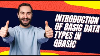 QBasic Tutorial-Data Types And Variables-QB64(Integer,Long,Single,Double,String)