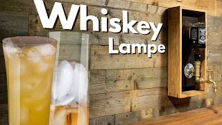 Whisky or beverage dispenser - with light and without cola