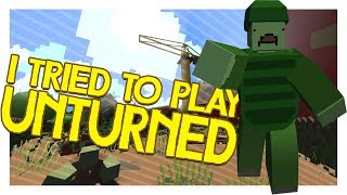 I Tried To Play Unturned (F2p Survival Game)