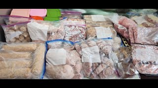 Заготовка полуфабрикатов в морозилку часть 1 / Preparation of semi-finished products in the freezer