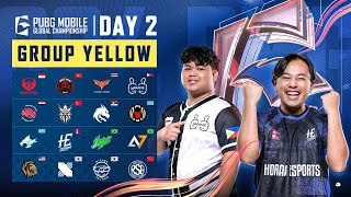 [EN] 2024 PMGC League | Group Yellow Day 2 | PUBG MOBILE Global Championship