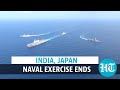 Watch: India, Japan naval exercise concludes in northern Arabian Sea