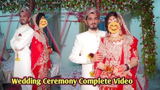 Wedding Ceremony Complete Video 😍