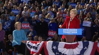 Full Video: Hillary Clinton campaigns with Elizabeth Warren in New Hampshire