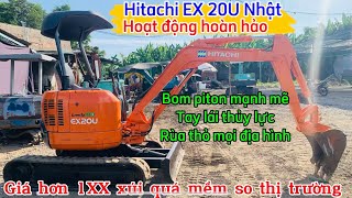 HITACHI EX 20u Nhật VIP máy đẹp long lanh. Đời cao