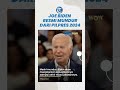 Joe Biden Resmi Mundur dari Pilpres AS, Diduga Didesak Parlemen & Tampil Kurang Prima saat Debat