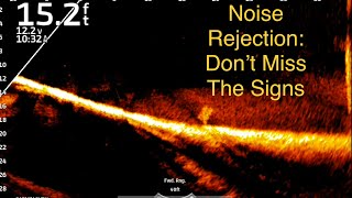 Garmin Livescope: Forward Mode Noise Rejection When To Choose Low/Med/High