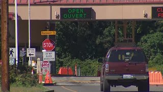 Strike action at Canadian border causes backups ahead of reopening