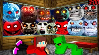 I FOUND SCARY LUNAR MOON'S IN MINECRAFT | MINECRAFT HORROR |