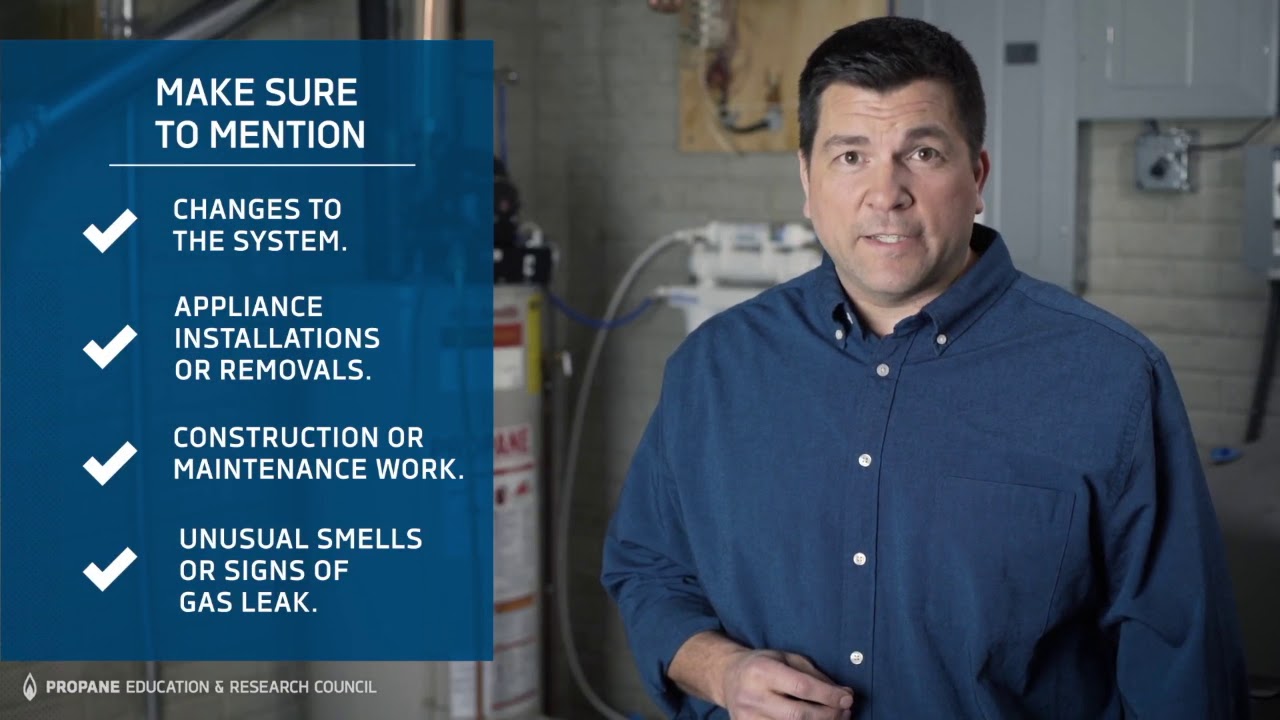 Getting Your Propane System Inspected - YouTube