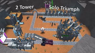 Solo Zedless Triumph Strategy A Little Outdated Tower Battles Roblox - mortar roblox tower battles wiki fandom