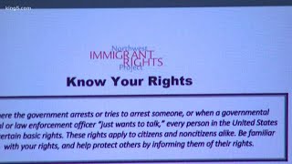 Local immigration rights advocates: 'Know your rights'