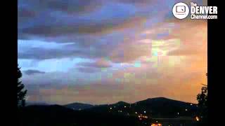 Time Lapse lightning storm north of Evergreen, June 28, 2013