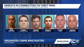 6 arrested in multimillion-dollar organized theft ring uncovered by Florida detectives