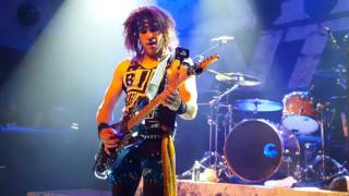 Satchel of Steel Panther shredding a solo live in New Orleans