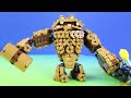 mini clayface battles batman scuttler robot