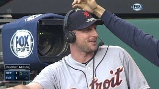 DET@CLE: Scherzer gets showered with sunflower seeds