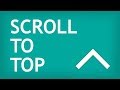 Scroll to top button | jQuery smooth scroll to top in Hindi