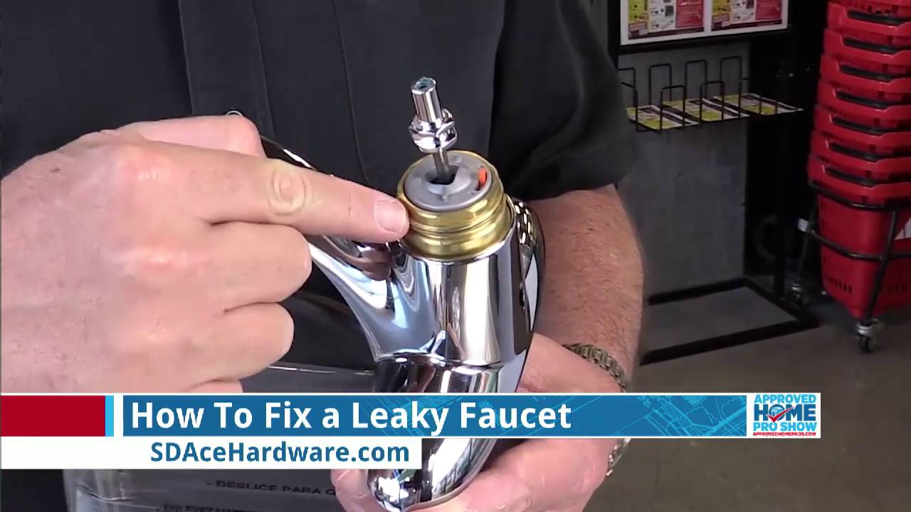 How To Fix A Leaky Faucet - YouTube