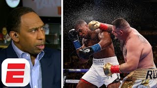 ‘Anthony Joshua lied to us, he wasn’t ready’ – Stephen A. | Get Up!