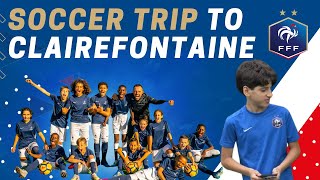 Soccer trip to Clairefontaine Institute 2023 - Game at the Stade de France