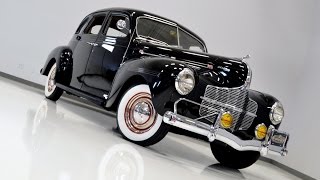 113007 1940 Dodge Sedan Start \u0026 Run