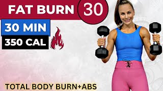 30-MIN LOW-IMPACT INTENSE HIIT WORKOUT + ABS (metabolic weight loss, lean muscle) / FAT BURN 30 #5