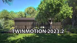 HOUSE IN WOODS RENDERING | TWINMOTION 2023.2 TUTORIAL (LUMEN)