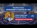 MENONVILLE Deuxième lecture - Moderniser le marché de l'art