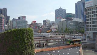 （仮称）西新宿一丁目地区プロジェクト（明治安田生命新宿ビル等の建替え）の建設状況（2024年7月21日）