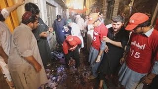 Sube a 20 el número de muertos en atentado en mitin electoral en Pakistán