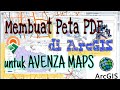 CARA MEMBUAT PETA PDF di ArcGIS