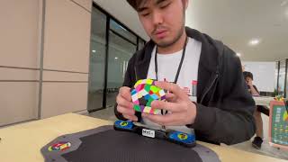 1:19.44 Official Megaminx Average - UoSM Cube Open 2024