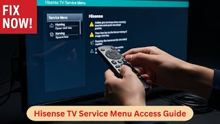 Hidden Hisense TV Service Menu Access Guide | Safe Method (2025)