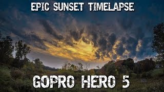 GoPro Hero 5 Epic Sunset Timelapse