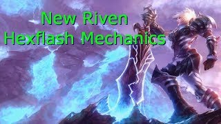 New Riven Hexflash Mechanics: DoubleCasts, Animation Cancels and wallhops