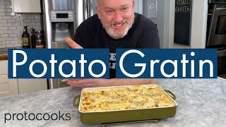 Potato Gratin with Blue Cheese