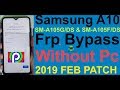 Bypass Samsung A10 FRP/Google Lock On Pie V9.0 Without Pc 2019 Feb Patch