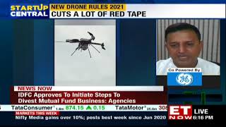 PLI for Drones - ideaForge CEO, Ankit Mehta and MoCA Joint Secretary, Amber Dubey ET Now Interview