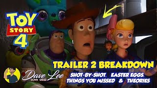 TOY STORY 4 - Trailer 2 Breakdown, Easter Eggs, Things You Missed Explained