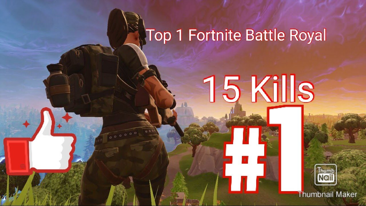 Top 1 - 15 Kills | Fortnite Battle Royale - YouTube