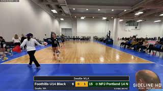 NPJ Portland 14 N vs. Foothills U14 Black (2025.01.18)