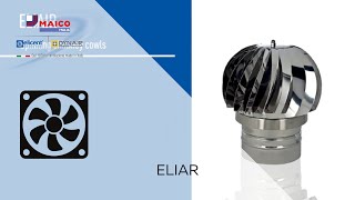 Eliair - Rotating chimney cowls