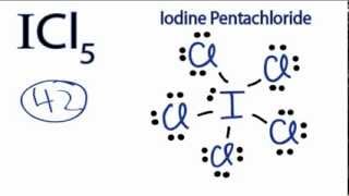 ICl5 Lewis Structure: How to Draw the Lewis Structure for ICl5