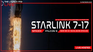 LIVE! SpaceX Starlink 7-17 Launch