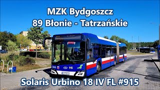 MZK Bydgoszcz - linia 89, Solaris Urbino 18 IV FL #915