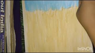 How to draw  seven wonders of world in ancient world || oil pastel Drawing || easy way method
